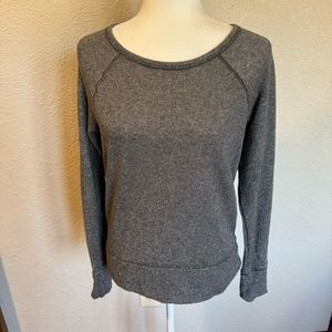 Aerie | Gray & glitter sweatshirt | Sz S